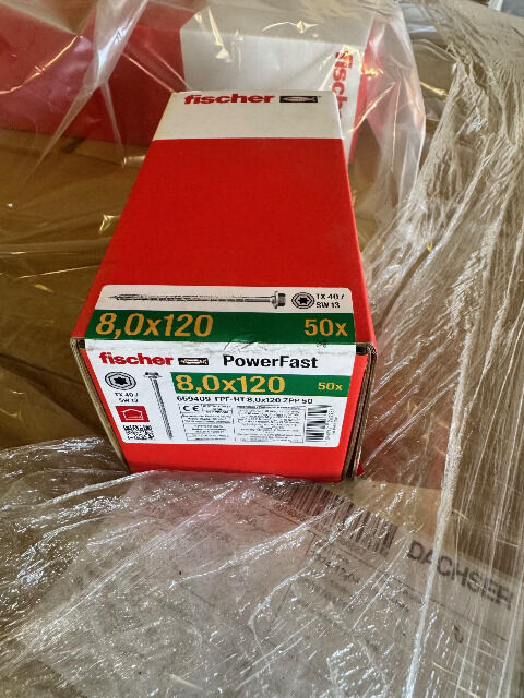 Markenschrauben von Fischer / verschiedene, gemischte Größen 