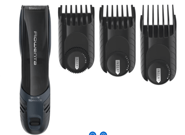 Rowenta TN9320F0 – Bart- & Haarschneider 2-in-1 – Präzisionstrimmer