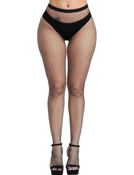 Body Pleasure - Fishnet Combo Pack - Schwarz (großes + kleines Raster)