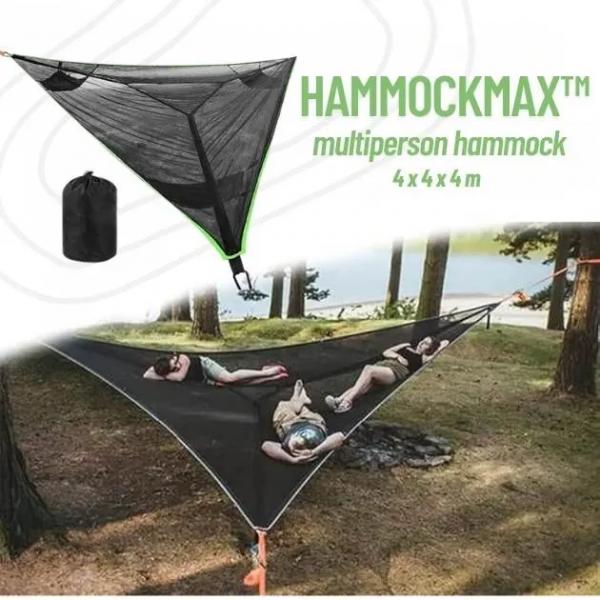 HammockMax™ Mehrpersonen-Hängematte 4 x 4 x 4 m