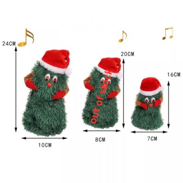 JollyTree dancing Christmas tree (S or L size)
