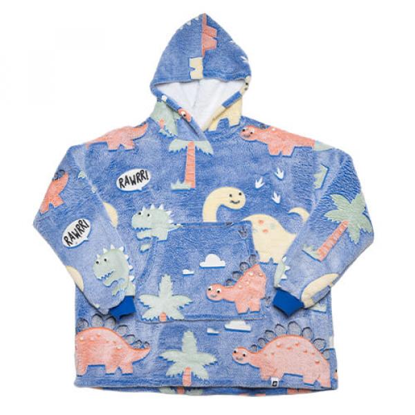 Kinder-Fleecedecke mit Ärmeln SnugHug 