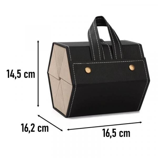 Portable glasses organizer EyeGo (Black variation)