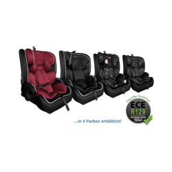 Xomax Kindersitz ISOFIX 9–36 kg ECE R129 i-Size Gruppe 1/2/3 mit 5-Punkt-Gurt mitwachsender Auto-Kindersitz Sitzerhöhung  