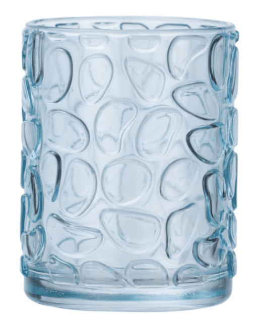 Wenko Zahnputzbecher aus Glas, Serie Vetro