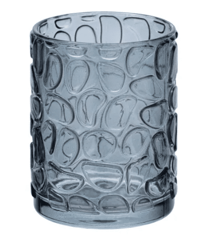 Wenko Zahnputzbecher aus Glas, Serie Vetro