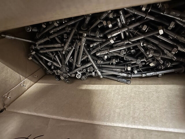 Fischer Bolzenanker Blitzanker Durchsteckanker Ankerbolzen FAZ II A4 Palette 63