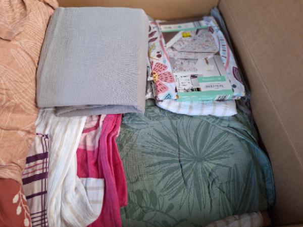 Mix Paletten mit Heimtextilien,Bettwäsche,Decken, Handtücher