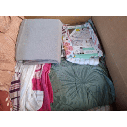 Mix Paletten mit Heimtextilien,Bettwäsche,Decken, Handtücher