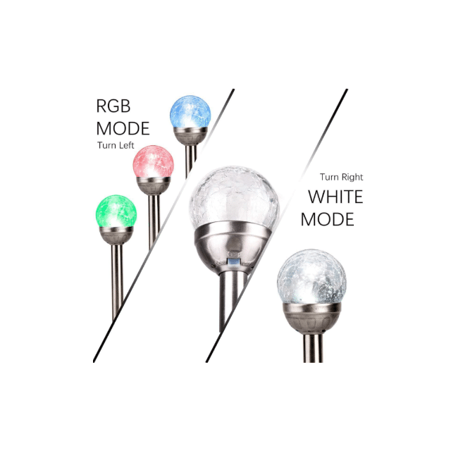 Gartenleuchten 4er Set Außenleuchten Gartenlicht Outdoor Wetterfeste Gartenbeleuchtung Restposten