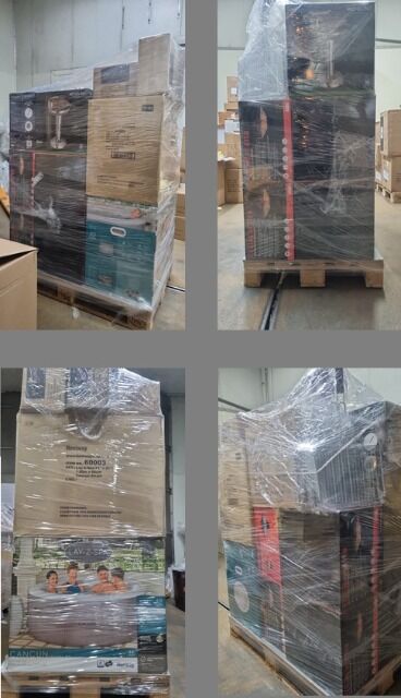 Neue Retouren Mystery Secret Palette Trolley Sonderposten Restposten Mix Post DHL Amazon Hermes Versanddienste Fullfilment 