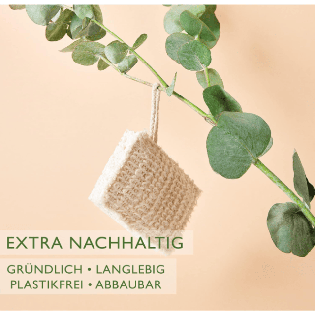 SWUPER 4X Luffa Spülschwamm Haushaltsschwamm Bio Küchenschwamm Nachhaltiger Plastikfreier Restposten