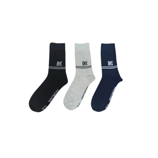 BIKKEMBERGS Socks Short Moda BKK 3 pack Multicolor Mix