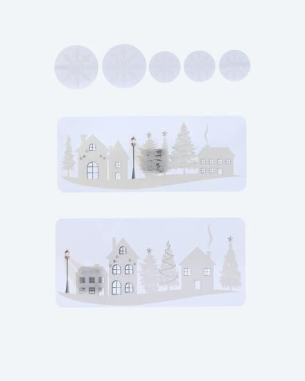 LED-Fensterbilder-Set