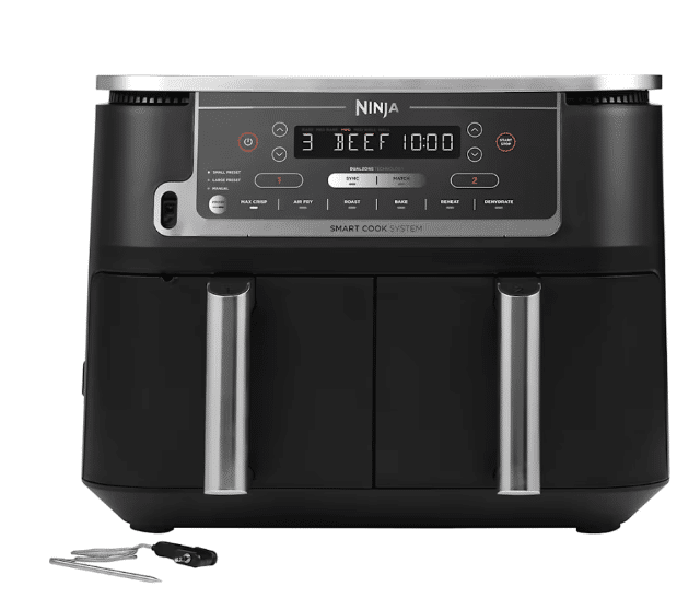 Ninja AF451EU – Heated Air Fryer – Leistungsstarke Heißluftfritteuse – A-Ware