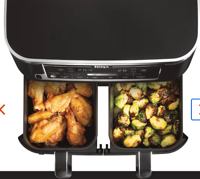 Ninja AF451EU – Heated Air Fryer – Leistungsstarke Heißluftfritteuse – A-Ware