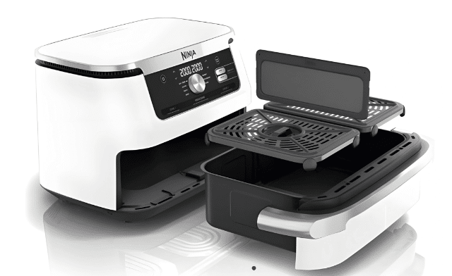Ninja AF500EUWH – Heated Air Fryer – Leistungsstarke Heißluftfritteuse – A-Ware