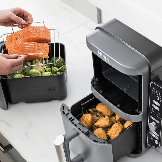 Ninja SL400EU – Heated Air Fryer – Leistungsstarke Heißluftfritteuse – A-Ware