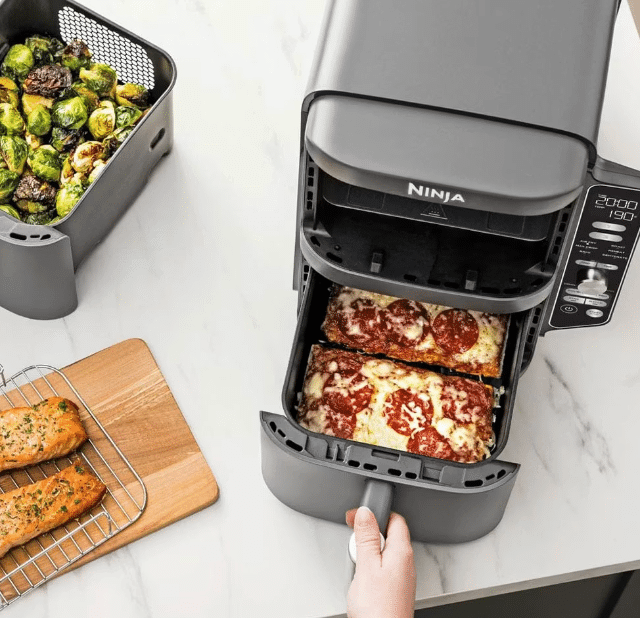 Ninja SL400EU – Heated Air Fryer – Leistungsstarke Heißluftfritteuse – A-Ware