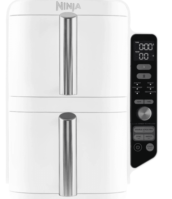 Ninja SL400EUWH – Heated Air Fryer – Leistungsstarke Heißluftfritteuse – A-Ware