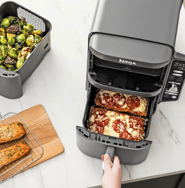 Ninja SL451EU Smart – Heated Air Fryer – Leistungsstarke Heißluftfritteuse – A-Ware