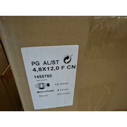 Gesipa blind rivets aluminum/steel Poly Grip multi-range rivets 4.8x12 mm pallet 104