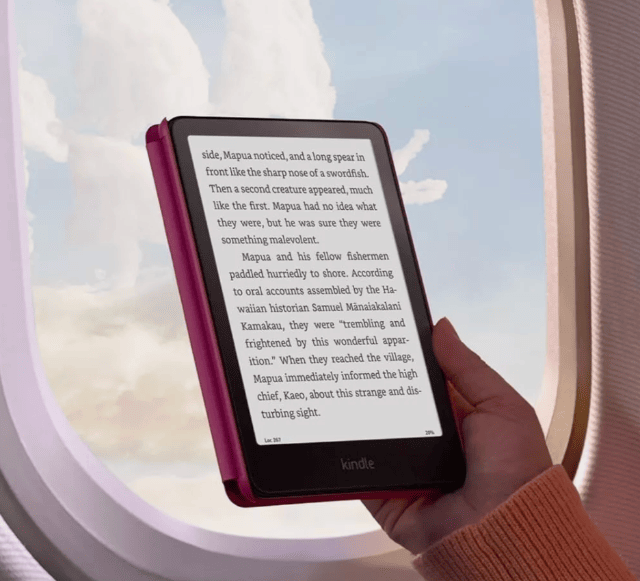 Kindle Paperwhite 2024 – Black – Werbefrei – Hochauflösendes E-Reader – A-Ware