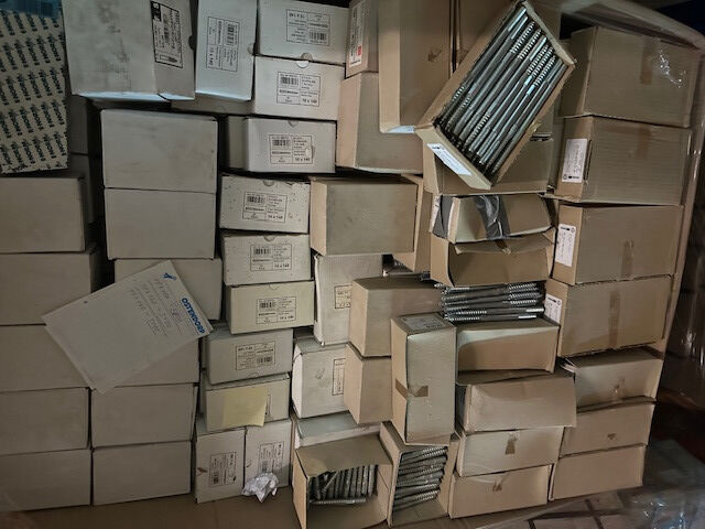 Stockschrauben verzinkt 10 x 100 bis 12 x 200 mm Palette 72