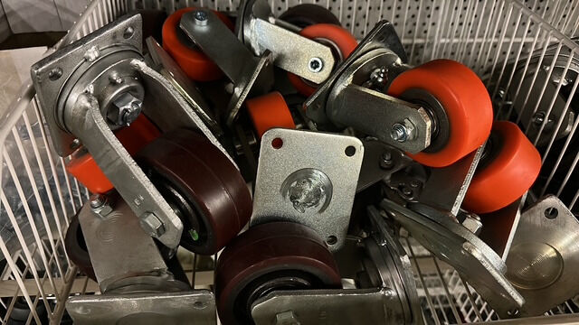 BS Rollen sortiert Palette