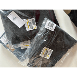 6,50 € pro Stück – Jeans Mix für Damen und Herren, Größen S–XXL, neue Ware Kategorie A, Markenmix, Mindestbestellung 20 Stück