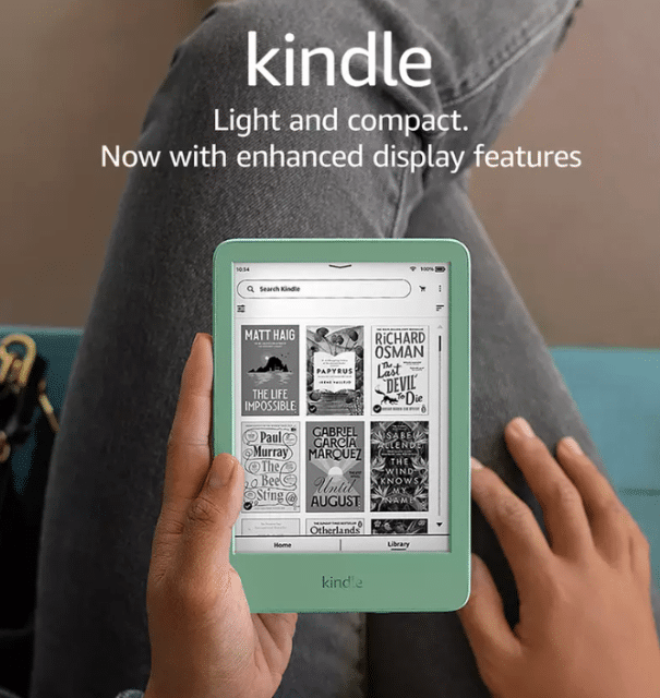 Kindle 16GB – Matcha Green – Mit Werbung – 6