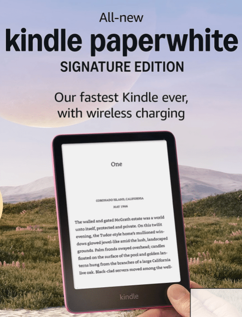 Kindle Paperwhite Signature Edition 2024 – Raspberry – Werbefrei – Premium E-Reader – A-Ware