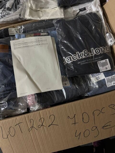 409 € Markenbekleidung Mix Lot 222 70 Stück Kategorie A–C Kundenrücksendungen gemischte Größen