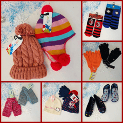 Kinder-Winteraccessoires Mix