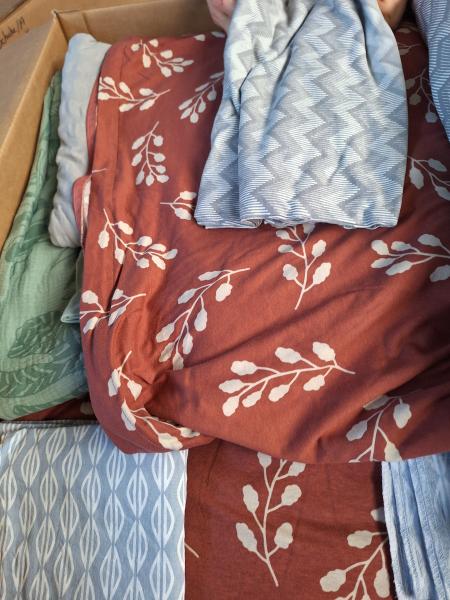 Mix Paletten mit Heimtextilien 270 € pro Paletten/box