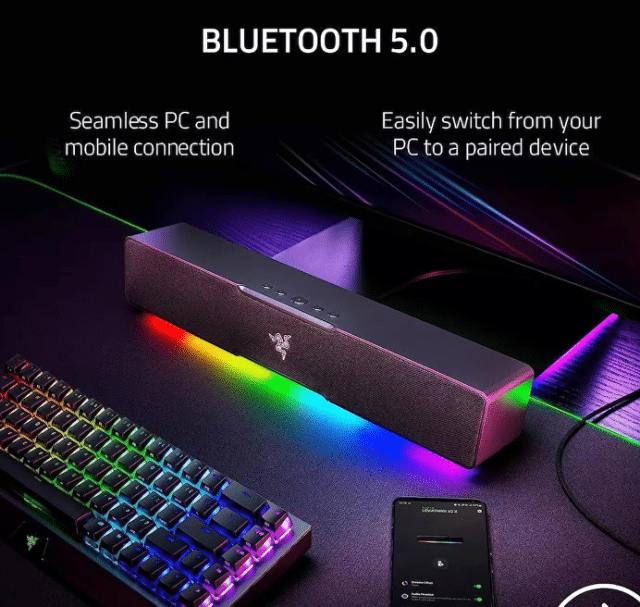 Razer Leviathan V2 X – Kompakte Gaming-Soundbar mit USB-C Audio – Neuware