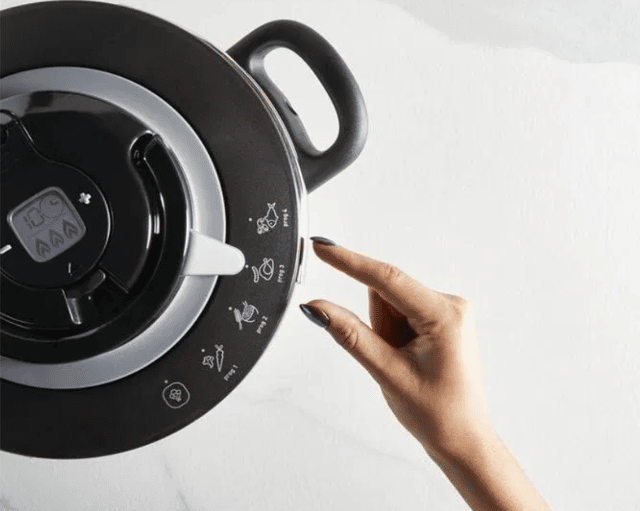 Tefal 10-L Edelstahl-Schnellkochtopf – P4551500 – Extra groß, sicher & energieeffizient – Neuware