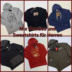 Mix aus Hoodies und Sweatshirts für Herren