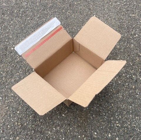 Versandkarton mit Automatikboden LxBxH 160x130x70mm 