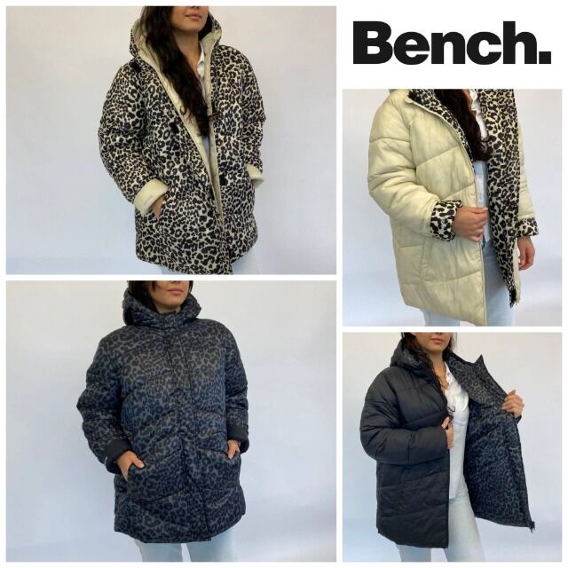 damen-leopardwendejacken von Bench
