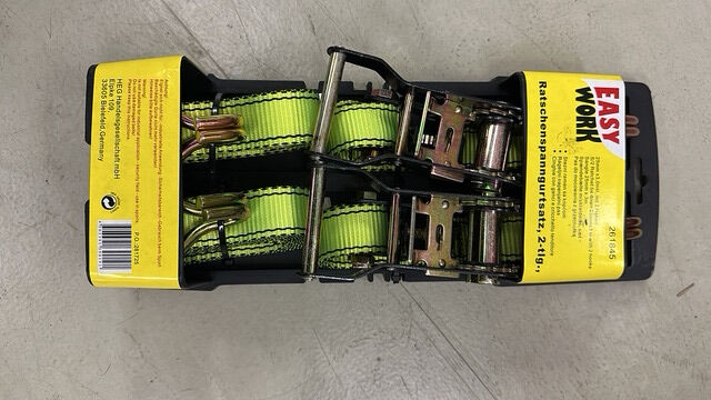 Easy Work Spanngurt Ratschenspanngurt Satz 2-tlg. Set 