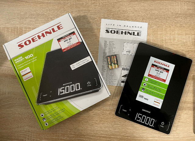 Großposten Soehnle Page Profi 100 Küchenwaage Schwarz – 340 Stück – Neuware OVP – Export möglich