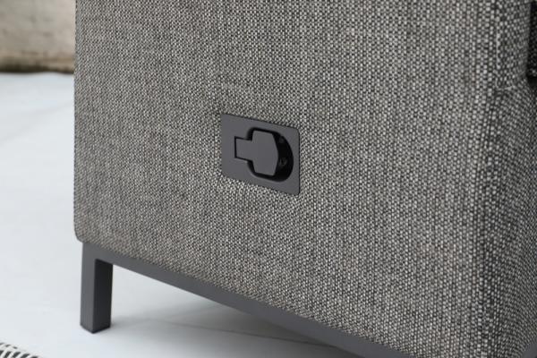 Riga – Relaxsessel mit Fußhocker