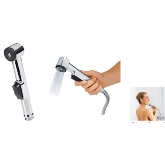 Brausekopf Universal Duschkopf Duschbrause Armatur Handbrause Duschkopf mit Taste Restposten