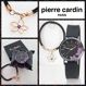Damenarmbanduhr mit Armband von Pierre Cardin