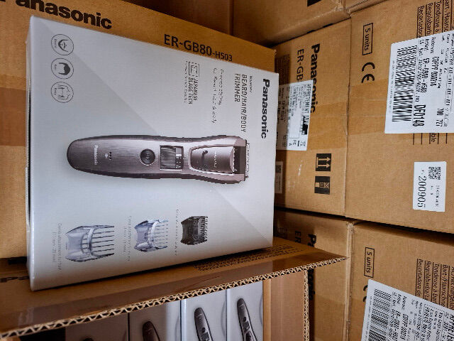 Großposten Panasonic ER-GB80 Barttrimmer / Haarschneider – 770 Stück – Neuware OVP – Export möglich