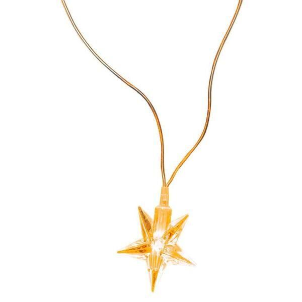 LED Lichternetz mit Sternen – 200 warmweiße LEDs – erweiterbar – Innen & Außen