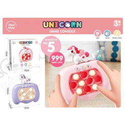 Quick Push Pop-it Fidget Spielzeug Einhorn