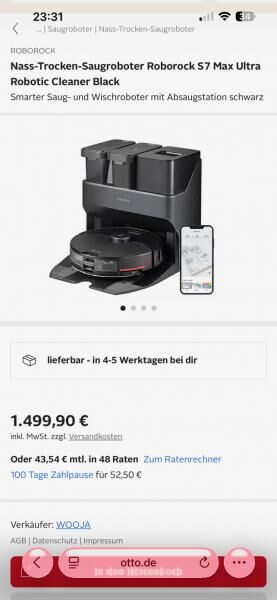 RESTPOSTEN SAUGROBOTER STAUBSAUGER ROBOTER SAUGER ROBOROCK DREAMME RETOUR WARE ANGEBOT