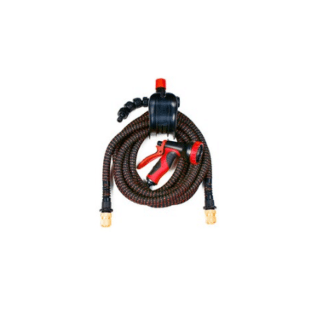 Stretch Gartenschlauch 30 m kompakter Outdoor Multifunktions Bewässerung Schlauch Flexibler Dehnbarer Wasserschlauch Flexschlauch Restposten